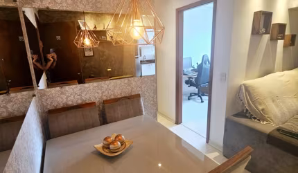 LINDO Apartamento 2 Quartos (1 suíte) 1 vaga colado Norte Shoping