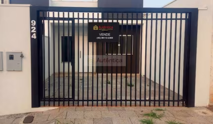 Casa para Venda em Cascavel, BARCELONA, 2 dormitórios, 1 banheiro, 2 vagas