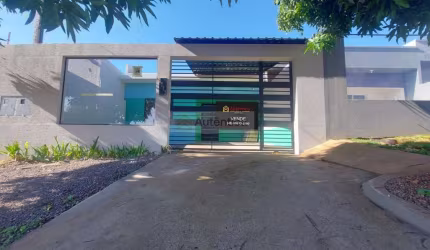 Casa para Venda em Cascavel, Santa Cruz, 2 dormitórios, 1 banheiro, 2 vagas