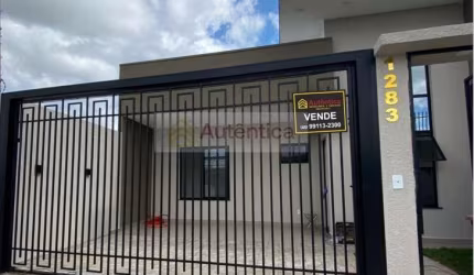 Casa para Venda em Cascavel, Santa Cruz, 2 dormitórios, 1 suíte, 2 banheiros, 2 vagas