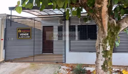 Casa para Venda em Cascavel, NEVA, 2 dormitórios, 1 banheiro