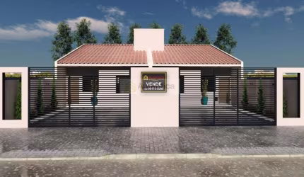 Casa para Venda em Cascavel, FLORAIS, 3 dormitórios, 1 banheiro, 2 vagas