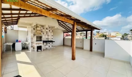Cobertura com 3 quartos à venda na Rua dos Bororós, --, Santa Mônica, Belo Horizonte por R$ 585.000