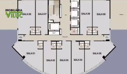 Sala comercial à venda na Avenida do Contorno, --, Santa Tereza, Belo Horizonte por R$ 339.000