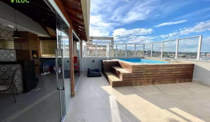 Cobertura com 3 quartos à venda na Rua Castelo de Lisboa, --, Castelo, Belo Horizonte por R$ 1.150.000