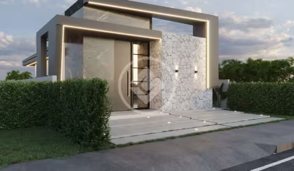 Casa em construção em condomínio fechado!