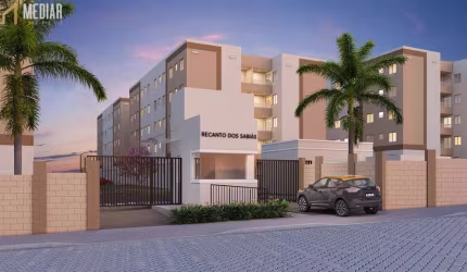 Recanto dos Sabiás! Apartamentos com 2 quartos,varanda e opções com garden - no bairro Mondubim, Fortaleza - Ce