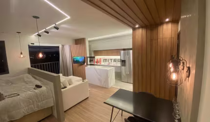 Apartamento à Venda, Ed. Freedom, 1 dorm. sala estendida, mobiliado, Gleba Palhano, Londrina, PR