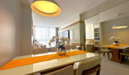 Apartamento 02 quartos com suíte,  02 vagas de garagem cobertas!
