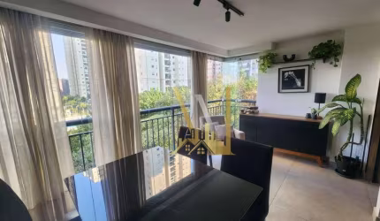 Lindíssimo Apartamento com 3 dormitórios, 3 Suíte, Varanda Gourmet Envidraçada com visão deslumbrante para um bosque único, no Condomínio Cidade Maia.