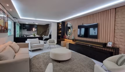 Duplex, Japiim. 100% mobiliada, 4 qtos, 2 studios, edícula e 4 vgs