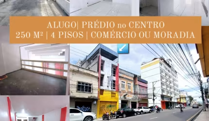 PRÉDIO no CENTRO, 7 de Setembro. Comércio e/ou moradia, 4 pisos, 250 m²