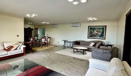 MEDITERRANEÉ, P. Negra. Vista rio, 265 m², 4 suítes e 4 vagas