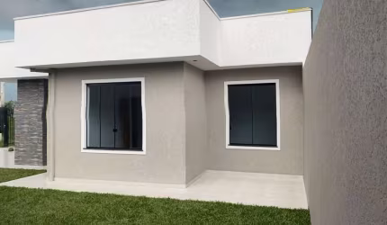 Casa nova com 2 dormitórios no condomínio Pôr do Sol