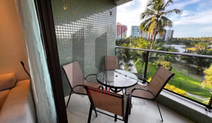 TERRAÇO LAGUNA - Apartamento à venda mobiliado - 3 quartos, sendo 1 suíte - 113 m² - Reserva do Paiva - Condomínio Terraço Laguna
