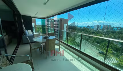 JARDIM DO MAR - Apartamento Alto Padrão à Venda - Mobiliado - 4 suítes - 212m² - Reserva do Paiva - Condomínio Jardim do Mar