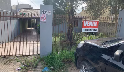 TERRENO COM CASA NÃO AVERBADA