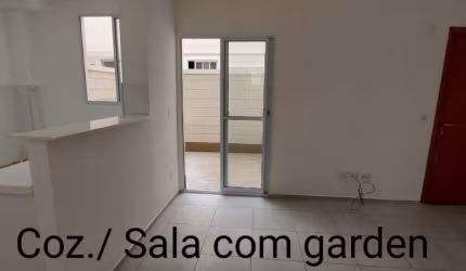 ALUGO APTO GARDEN COM 2 QUINTAIS PRIVATIVO