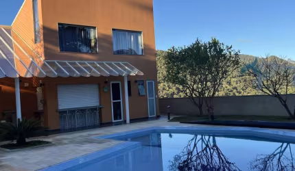 Casa em Condomínio para Venda em Teresópolis, Albuquerque, 4 dormitórios, 4 suítes, 6 banheiros, 2 vagas