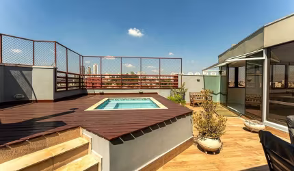 Cobertura para venda com 3 quartos, sendo 3 suítes, 265m²
