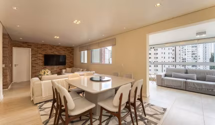 Apartamento tipo para venda com 3 quartos, sendo 3 suítes, 137m²