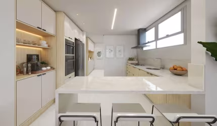 Apartamento tipo para venda com 3 quartos, sendo 3 suítes, 240m²