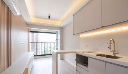 Apartamento tipo para venda com 1 quarto, 29m²