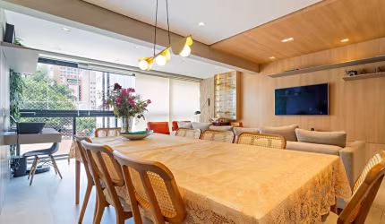 Apartamento tipo para venda com 3 quartos, sendo 3 suítes, 123m²