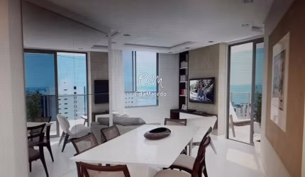 Apartamento para Venda em João Pessoa, Manaíra, 4 dormitórios, 3 suítes, 4 banheiros, 2 vagas