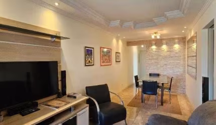 LINDO APARTAMENTO MOBILIADO ,PRÓXIMO AO METRO TATUAPÉ, 2 Dormitórios e 2 Vagas ,à venda, 68 m² por R$ 750.000 - Tatuapé - São Paulo/SP