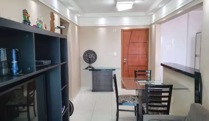 Apartamento na Praia Grande com Sacada Gourmet e localização excelente