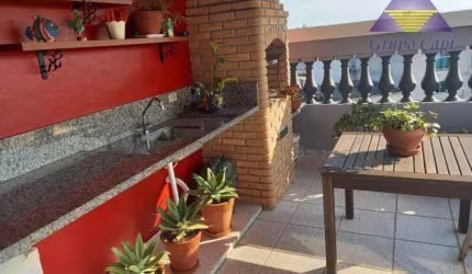 Cobertura Duplex aconchegante , com 3 Dormitórios , Suite e Churrasqueira