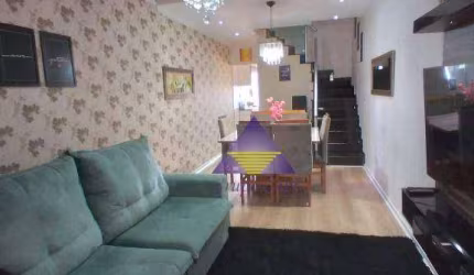 LINDO SOBRADO COM CHURRASQUEIRA !!!!com 3 dormitórios e Suite à venda, 150 m² por R$ 775.000 - Vila Euthalia - São Paulo/SP
