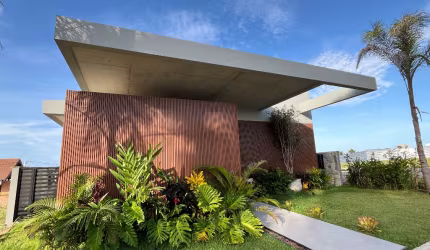 Casa moderna - 3 suítes em condomínio fechado - cotovelo