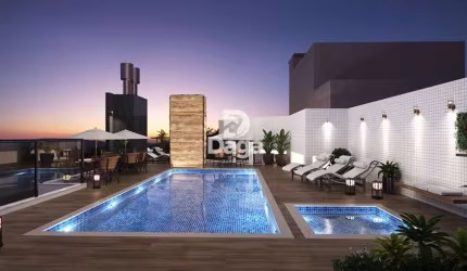 Apartamento Alto Padrão de 1 Dormitório na Planta....