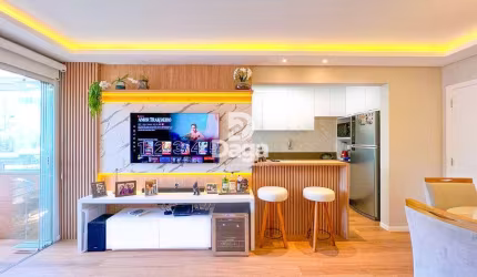 Apartamento a venda no Itacorubi andar alto super ensolarado.