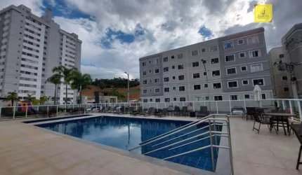 Apartamento com 2 dormitórios para alugar, 42 m² por R$ 1.005,35/mês - Santos Dumont - Juiz de Fora/MG