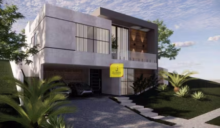 Casa com 3 suítes e área de lazer no Condomínio Alphaville