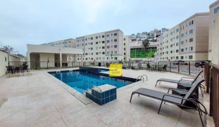 Apartamento de 2 quartos no condomínio Jardim Tiradentes