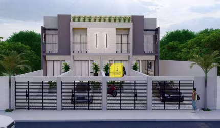 Casa com 2 suítes, espaço gourmet, quintal e garagem no Francisco Bernardino