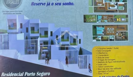 Casa Geminada à venda, 3 quartos, 1 suíte, 1 vaga, Residencial Porto Seguro - Caratinga /MG