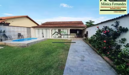 Casa com 4 quartos à venda na Avenida C, Balneário Bambuí (Ponta Negra), Maricá, 190 m2 por R$ 450.000