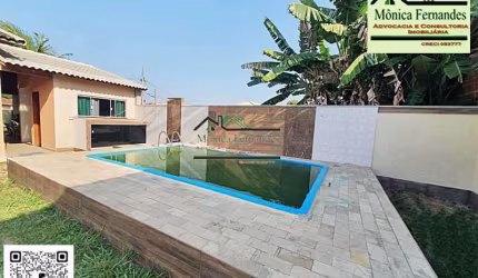 Casa em condomínio fechado com 5 quartos à venda na Estrada Marquês de Valença, Caxito, Maricá, 382 m2 por R$ 495.000