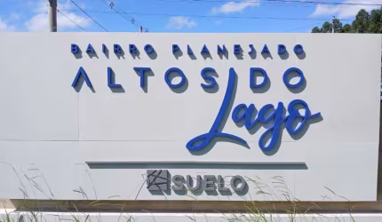 Excelente Terreno no Altos do Lago