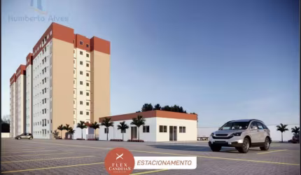 Apartamento com 2 dormitórios à venda, 42 m² por R$ 188.719,00 - Candeias - Vitória da Conquista/BA