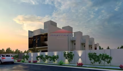Sobrados residenciais no Alto Boqueirão com terraço gourmet