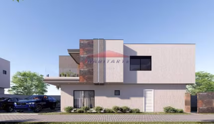 Sobrado de Luxo à Venda em Curitiba-PR, Bairro Portão  3 Quartos, 3 Suítes, 2 Salas, 4 Banheiros, 2 Vagas de Garagem  149,02 m²