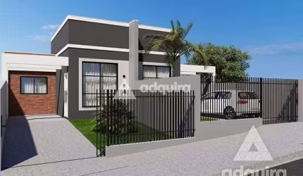 Casa à venda 3 Quartos, 1 Suite, 2 Vagas, 78M², Neves, Ponta Grossa - PR