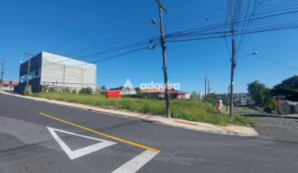 TERRENO DE ESQUINA - Zoneamento ZEU1 - à venda, 13.60 x 33 =  448.8M², Ronda, Ponta Grossa - PR