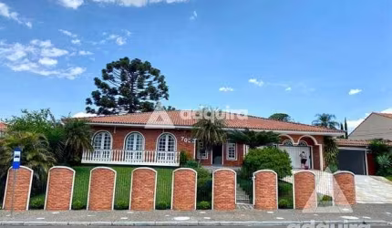 Casa comercial para locação 4 Quartos, 2 Suites, 6 Vagas, 1120M², Estrela, Ponta Grossa - PR